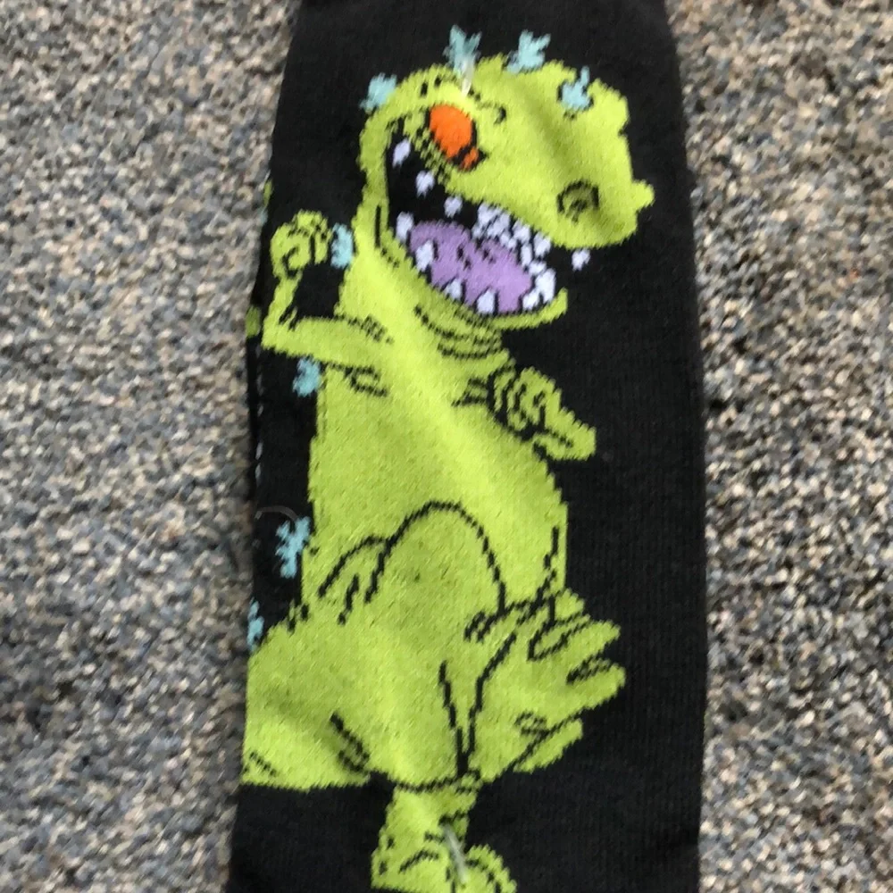 Nickelodeon Reptar RugRats 90’s Throwback  Socks